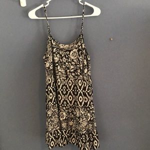 Black and white sundress
